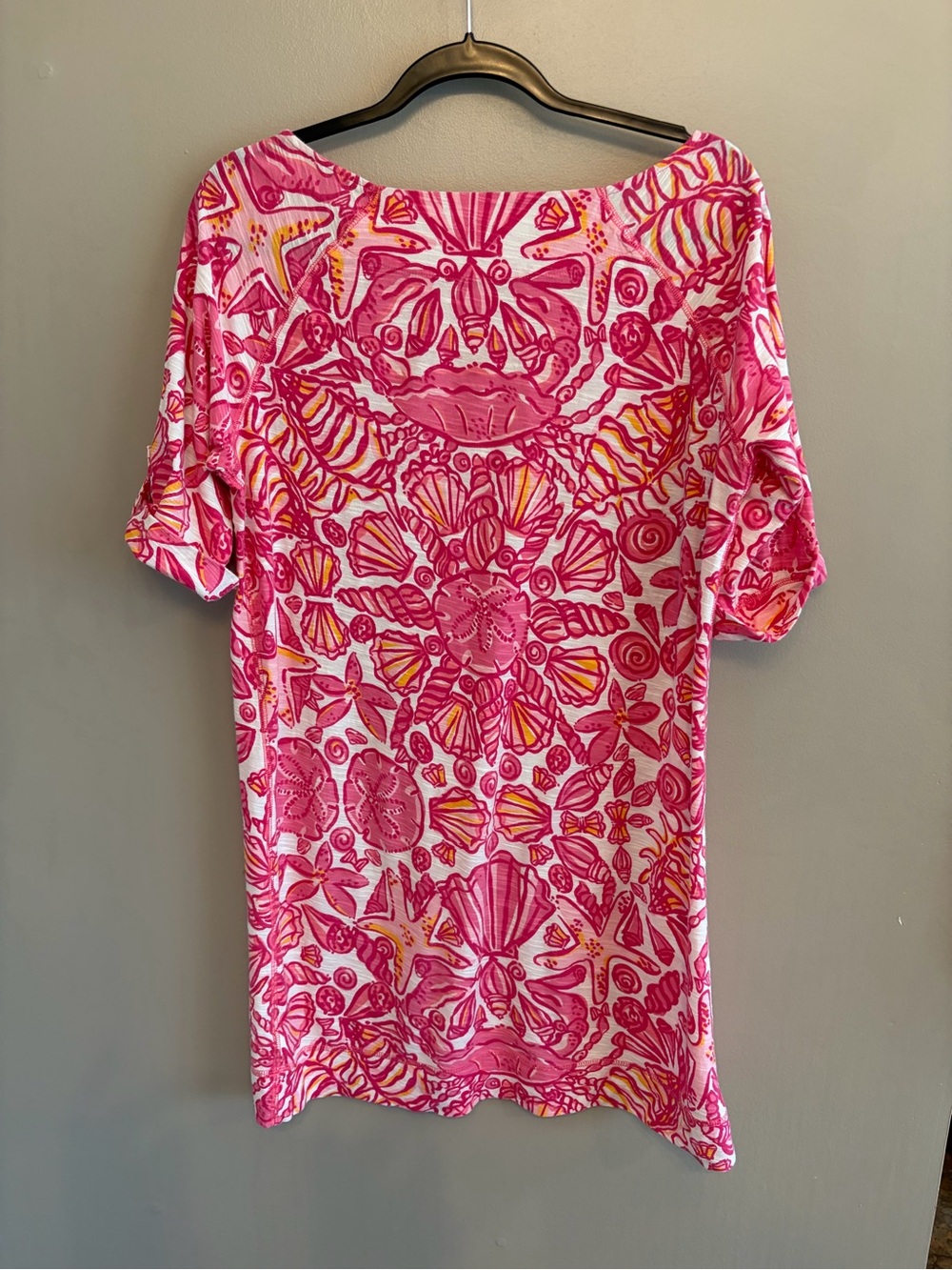 Lilly Pulitzer Sailors Valentine Camie Tunic Dress Size M 100% cotton - Picture 10 of 14